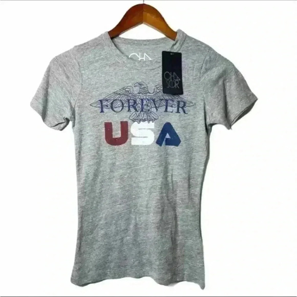 NWT CHASER Forever USA Graphic T-Shirt - Picture 2 of 3